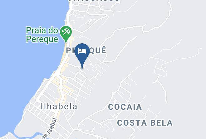 Ilhabela - Pousada Carolina Ilhabela Sp Brasil Maps