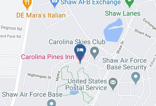 Sumter - Carolina Pines Inn Maps