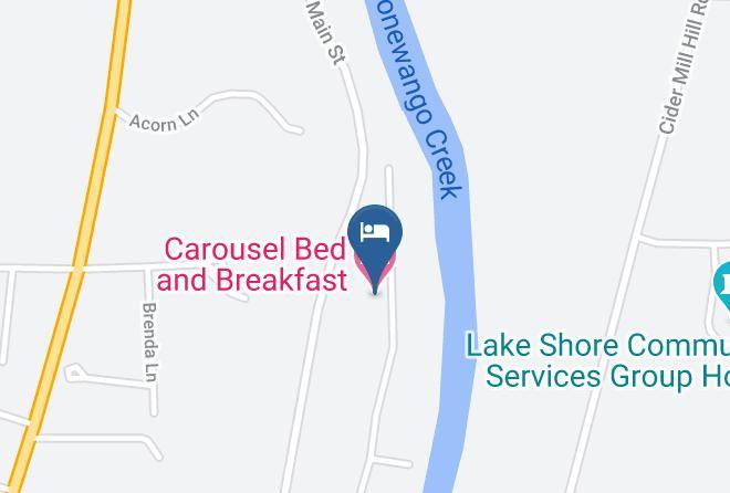 Warren - Carousel Bed And Breakfast Maps