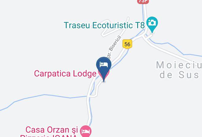 Moieciu - Carpatica Lodge Maps