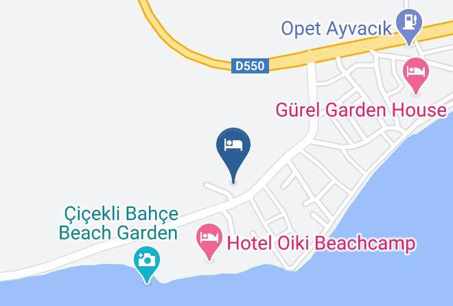 Ayvacik - Carpe Diem Bungalow Maps
