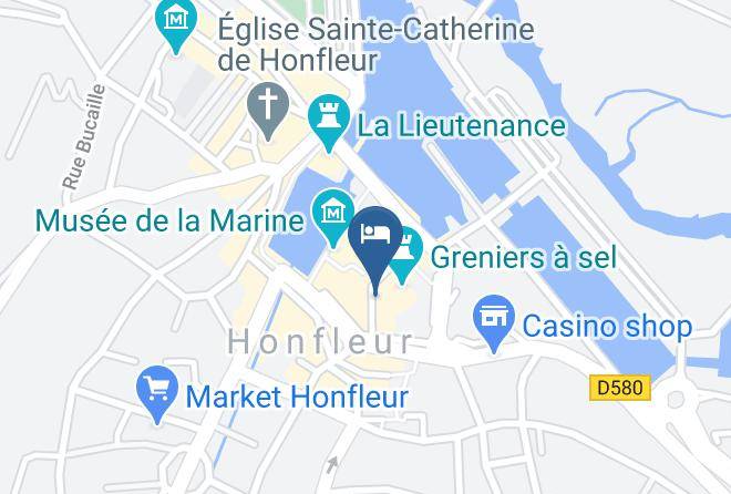 Calvados - Carpe Diem Gite De Charme Honfleur Maps