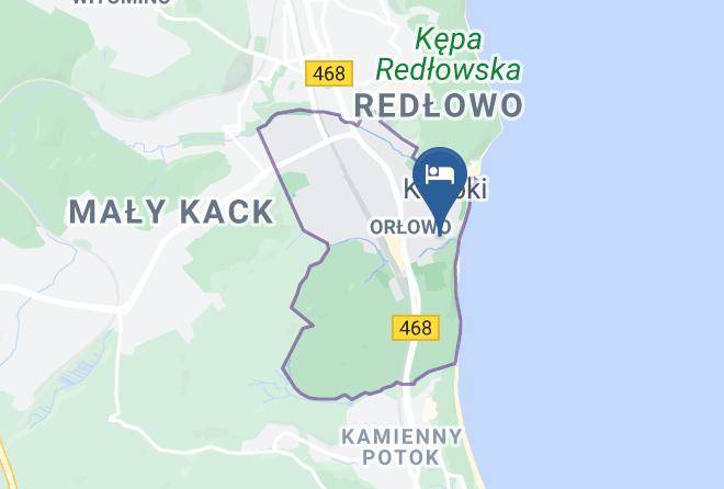 Gdynia - Carpe Diem Kwatery Noclegi Maps