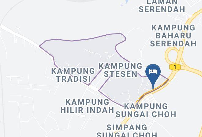 Hulu Selangor - Carpe Diem Orchard Home Serendah Maps