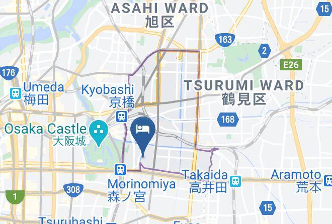 Osaka City Joto Ward - Carpe Diem Maps