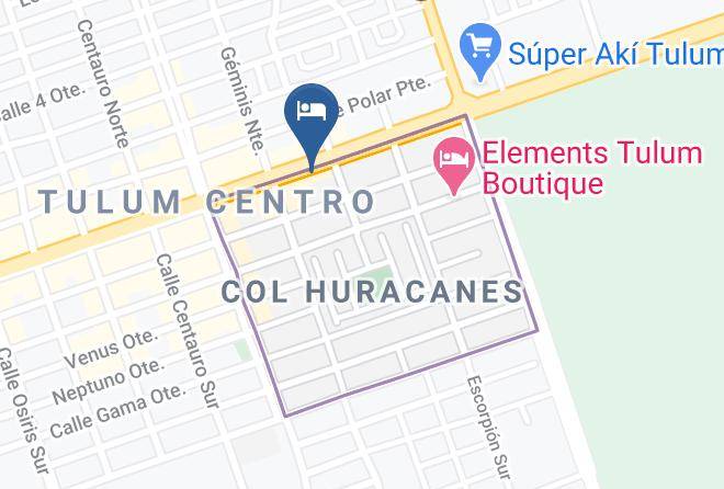 Tulum - Carpe Diem Tulum Maps