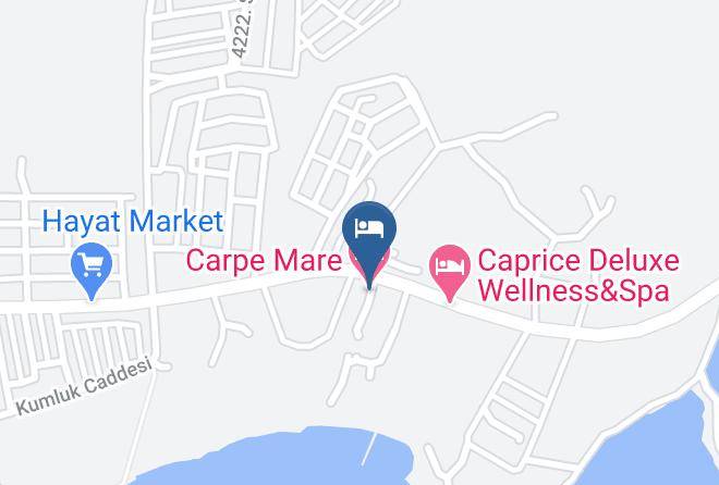 Milas - Carpe Mare Hotel Maps