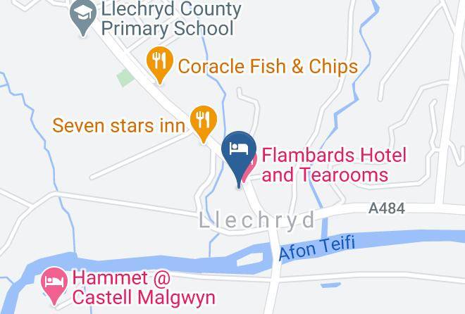 Ceredigion - Carpenters Arms Maps