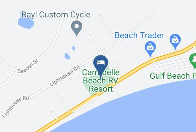Franklin - Carrabelle Beach Rv Resort Maps