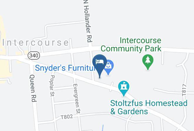 Lancaster - Carriage Corner Bed And Breakfast Maps