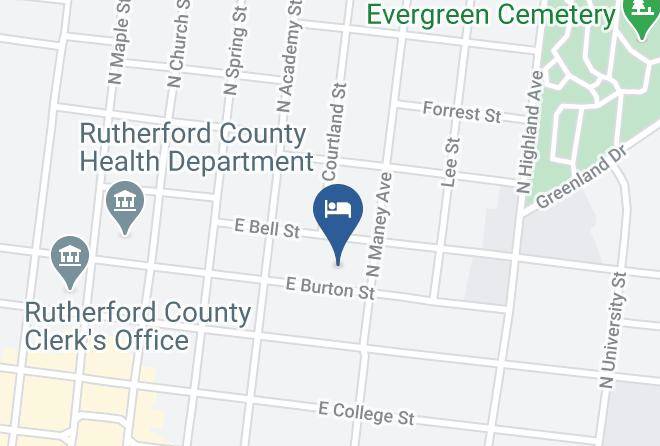 Rutherford - Carriage Lane Inn Maps