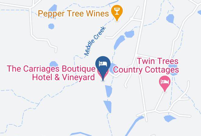 Cessnock - The Carriages Boutique Hotel & Vineyard Maps