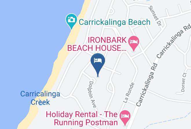 Carrickalinga Getaway Map