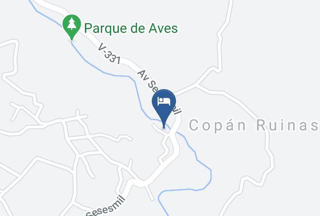 Copan Ruinas - Carrillo's Hotel Maps