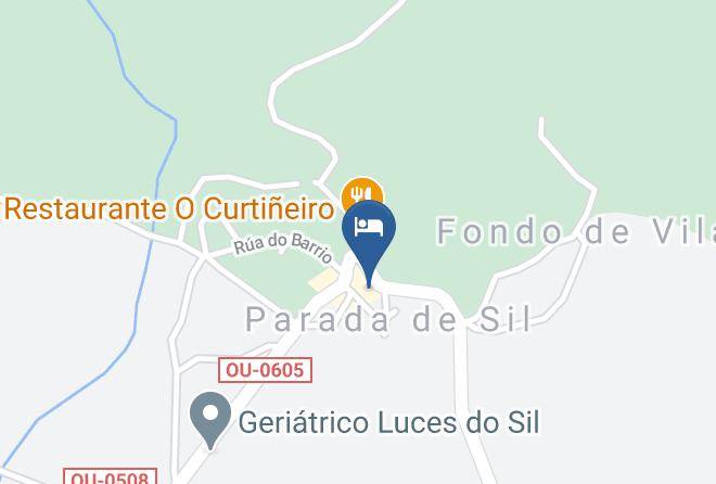 Ourense - Carrioza Alojamiento Turistico Maps