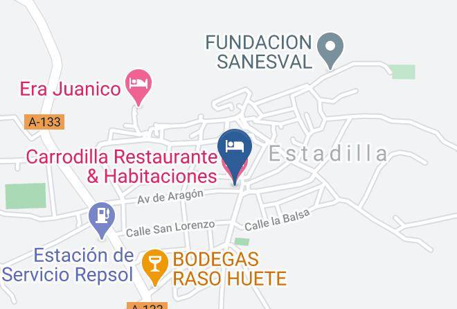Huesca - Carrodilla Restaurante & Habitaciones Maps