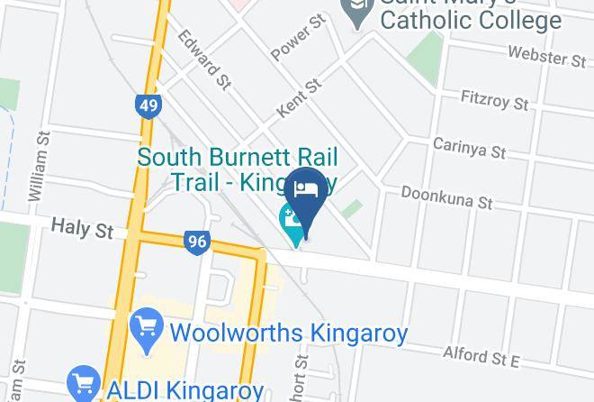South Burnett - Carrollee Hotel Maps