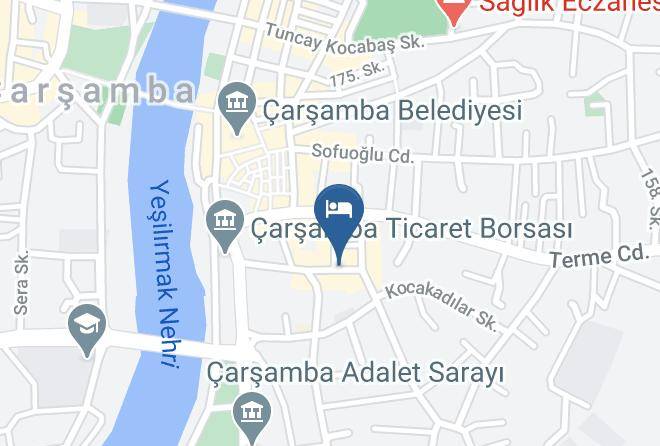 Carsamba - Carsamba Otel Paris Maps