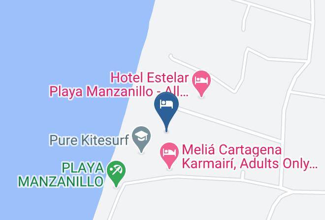Cartagena De Indias - Cartagena Beach Bungalows Maps
