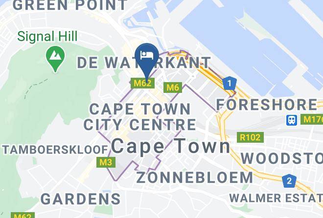 City Of Cape Town - Cartel House Hotel On Waterkant Maps