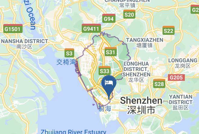 Shenzhen - Carter Creative Hotel Maps