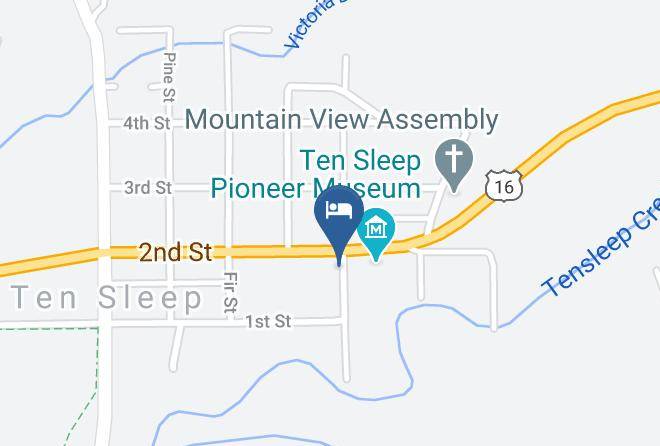 Washakie - Carter Inn Maps