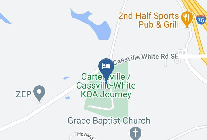 Bartow - Cartersville Cassville White Koa Journey Maps