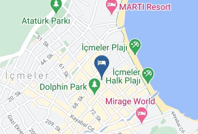 Marmaris - Cartier Otel Maps