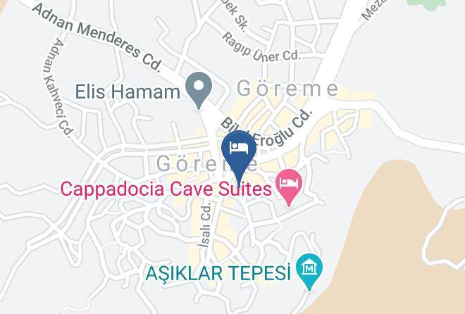 Carus Cappadocia Hotel Map