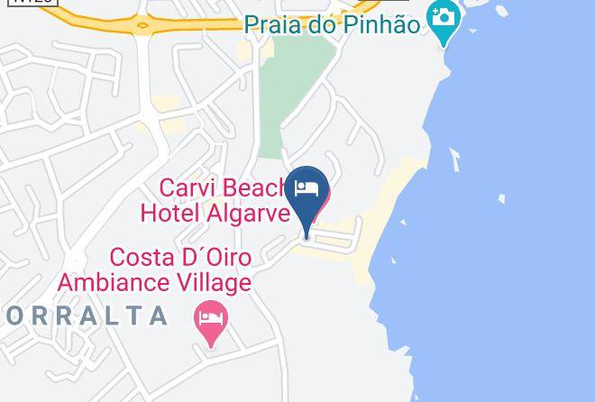 Lagos - Carvi Beach Hotel Rooftop Bar & Restaurant Maps