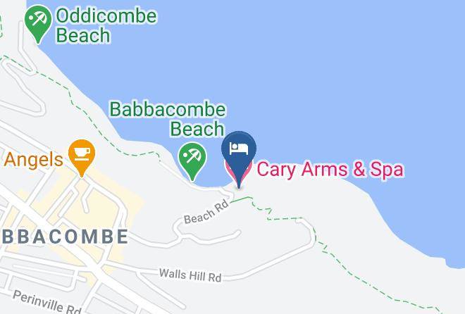 Cary Arms & Spa Map