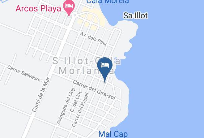 Baleares - Cas Bufador Holiday Home Maps