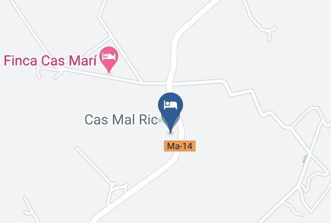 Baleares - Cas Mal Ric Maps