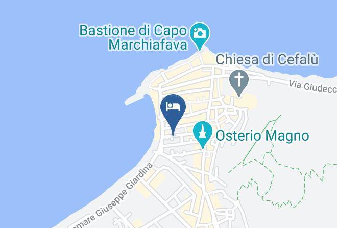 Palermo - Alla Corte Accommodations Maps