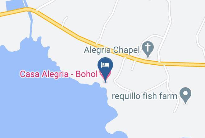 Bohol - Casa Alegria Bohol Maps
