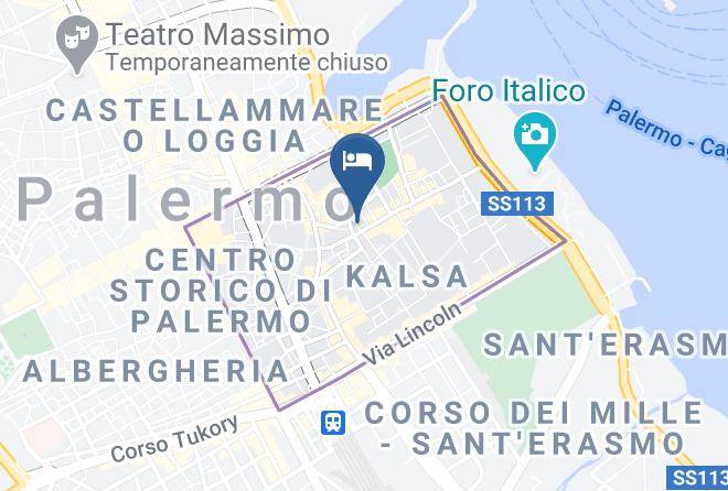 Palermo - Addauru Bed And Breakfast Maps