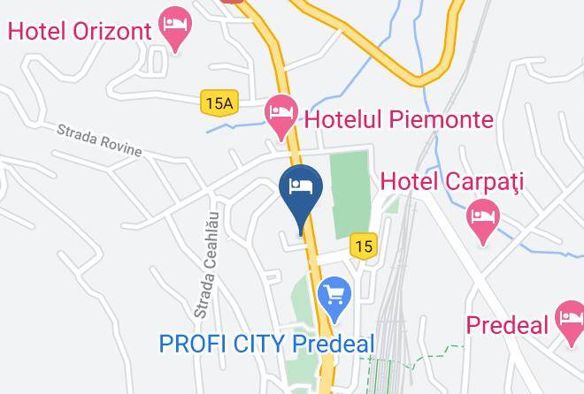 Predeal - Casa Ana Rou Maps