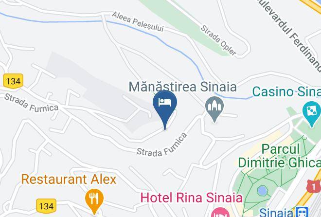 Sinaia - Casa Ana Maps