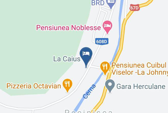 Baile Herculane - Casa Anghelina Maps