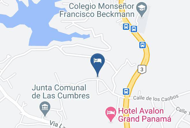 Las Cumbres - Casa Anita Maps