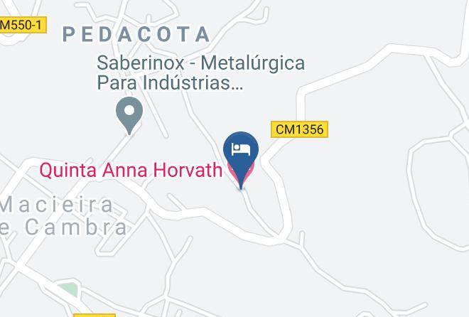 Vale De Cambra - Quinta Anna Horvath Maps