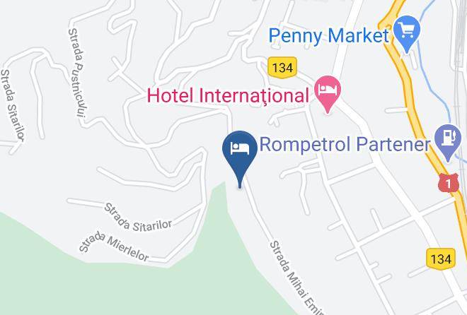 Sinaia - Casa Anotimpuri Maps