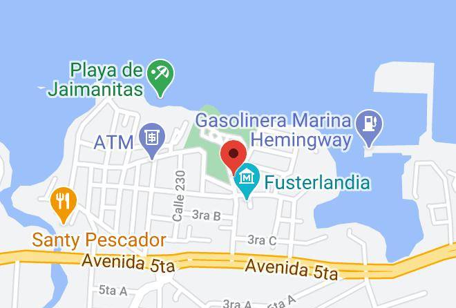 Playa - Casa Arche Noah Cuba Maps
