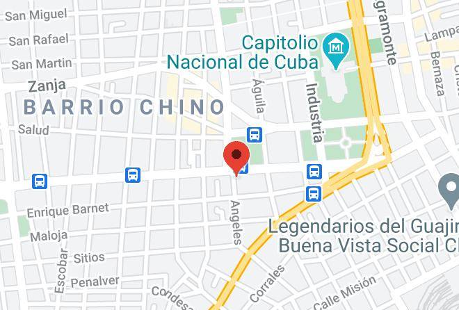 Centro Habana - Casa Arian Maps