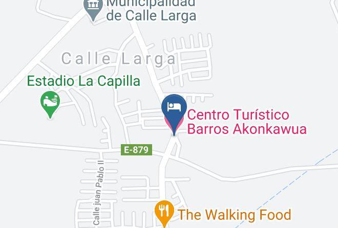 Los Andes Province - Centro Turistico Barros Akonkawua Maps
