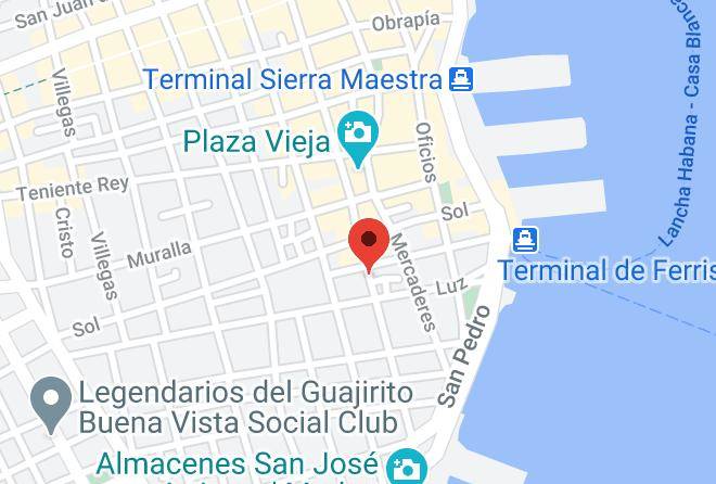 La Habana Vieja - Casa Belen 1850 Maps