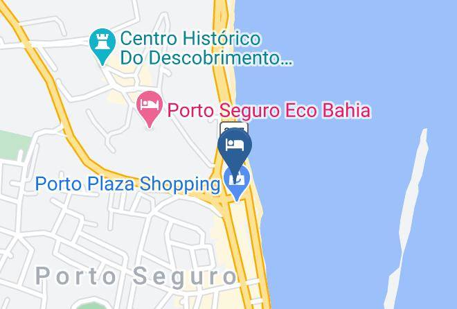 Porto Seguro - Eden Praia Hotel Maps