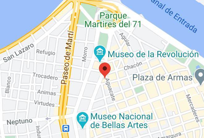La Habana Vieja - Casa Buenos Aires Maps