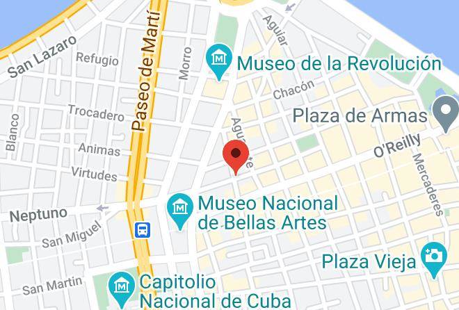 La Habana Vieja - Casa Carlos Y Graciela Maps