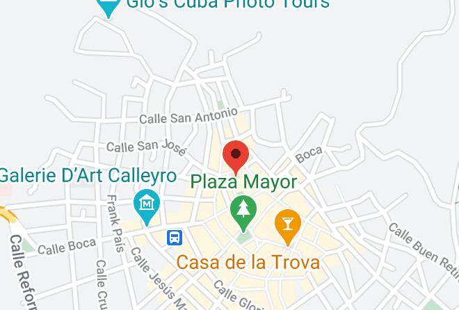 Trinidad - Casa Colonial El Patio Maps